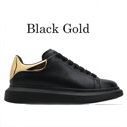 Fashion Sneakers Men 2024 Designer shoe velvet suede Leather Lace up